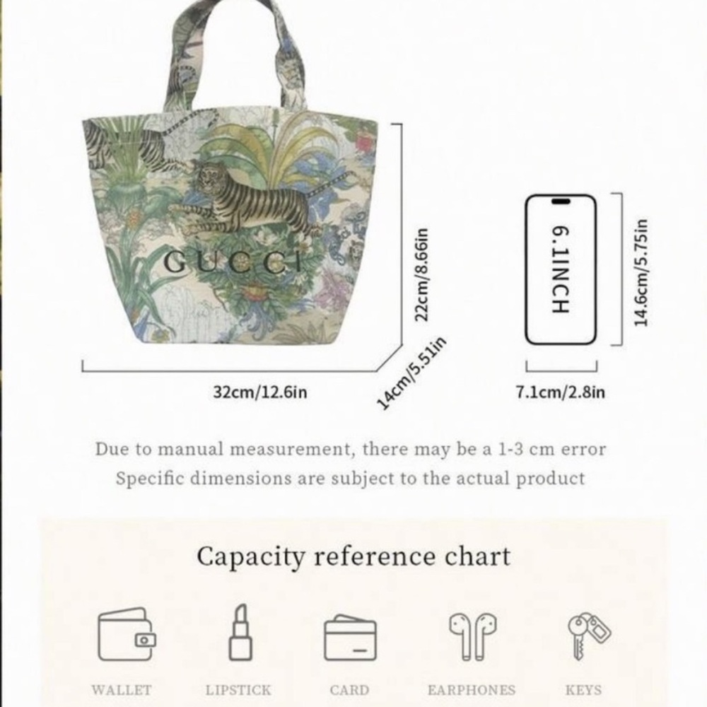 Gucci Shanghai Garden Tote - Picture 7 of 7